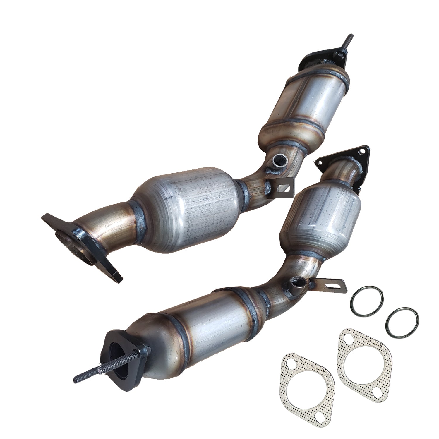 AH Catalytic Converter Pair For Infiniti G37 3.7L 2008-2013 Left Right EPA Compliant - View #4