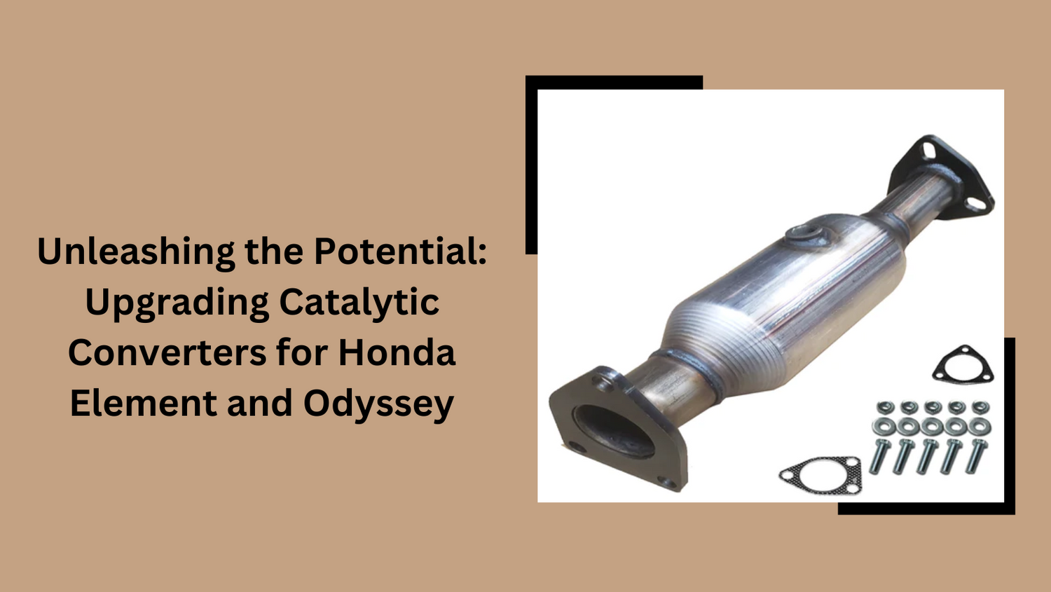 Unleashing the Potential Upgrading Catalytic Converters for Honda Ele