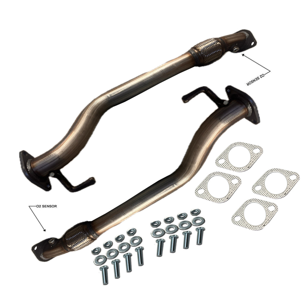 Exhaust Flex Pipe Fits 2015-2017 Kia K900 5.0L / Pair left and Right
