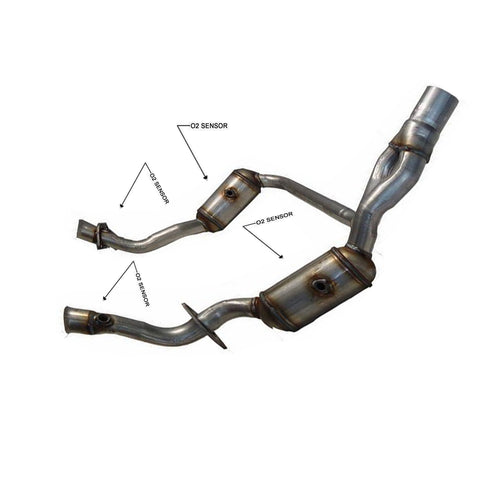 Catalytic converter 2010-2011 Jeep Wrangler 3.8L