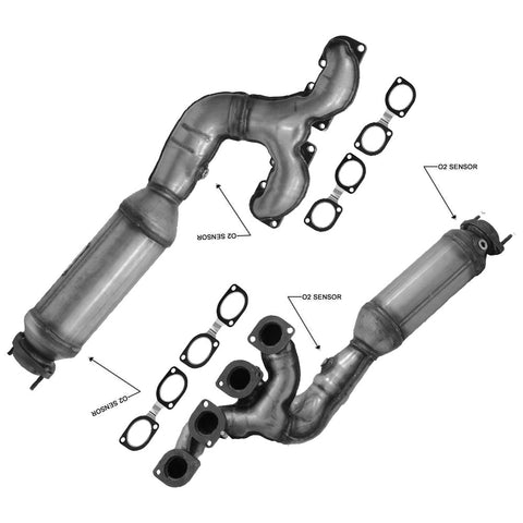 BMW X5 3.0L Rear Manifold Catalytic Converter 2007-2010 BANK 2 BMW X5 3.0L Rear Manifold Catalytic Converter 2007-2010 BANK 2