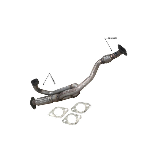 Exhaust Flex -Y- Pipe Fits 2009 to 2017 Buick Enclave 3.6L
