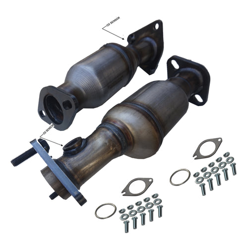 Front Catalytic Converters Fits 2005 to 2012 Nissan Pathfinder 