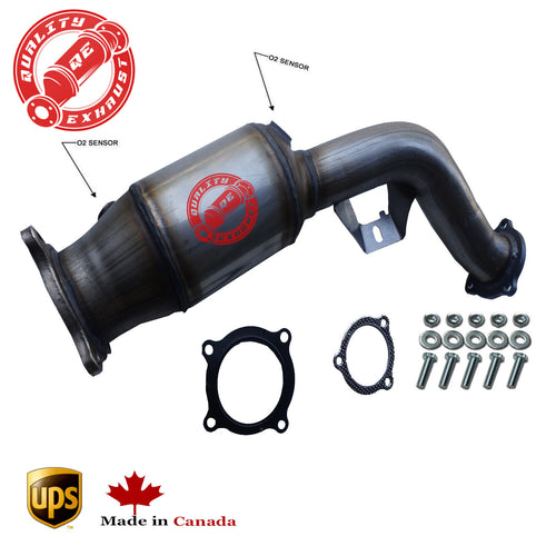 Front Catalytic Converter Fits 2010 to 2011 A5 Quattro 2.0L