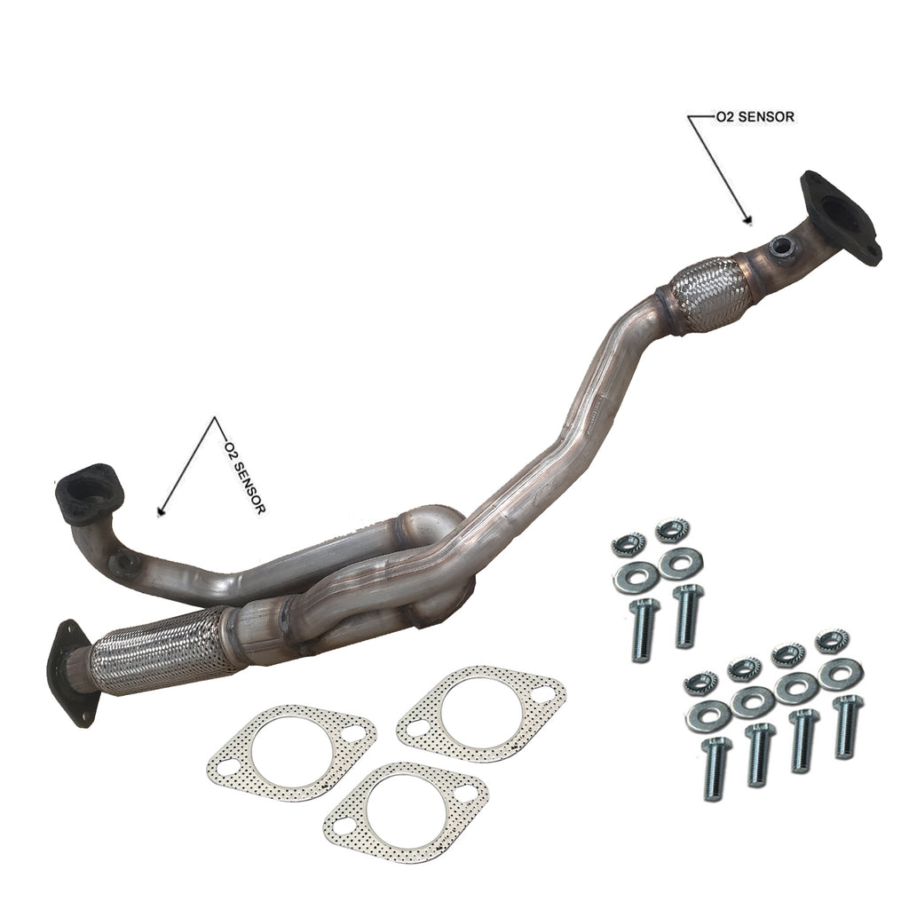 Exhaust Flex -Y- Pipe Fits 2009 to 2017 Chevrolet Traverse 3.6L