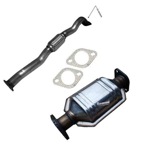 Catalytic Converter & Flex Pipe Fits 2005 to 2008 Hyundai Tucson 2.0L