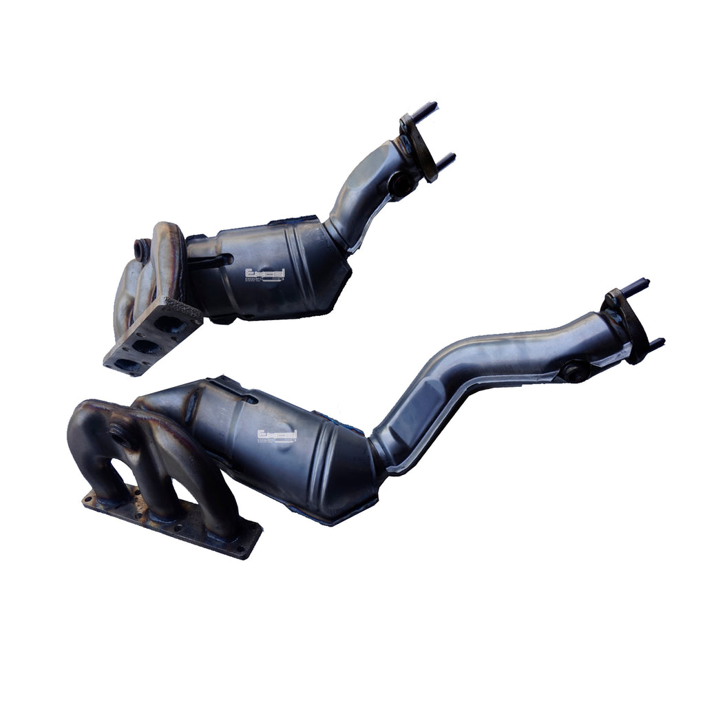Evan Fischer Catalytic Converter Kit For 2001-2006 BMW X5 525i 530i 3.0L – 46-State Legal (6-Piece)
