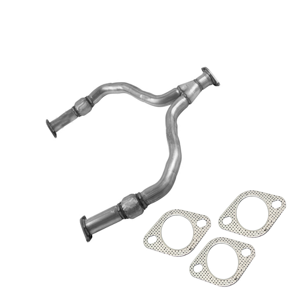 Exhaust Flex Y- Pipe Fits 2003 to 2012 Infiniti FX35 3.5L